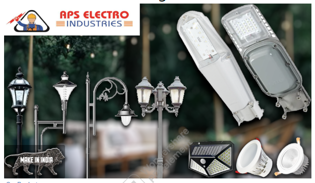 All type of Solar Led Street Light, Motion Sensor, Solar Street Light charge Controller, Solar CCTV Camera, Pole Street Light, Solar Home Lighting, Tubular Pole MS/Gi Solar Pole, Decorative Garden Poles, and lights 