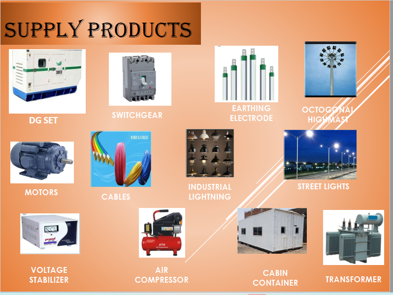 SUPPLYING OPTIMUM QUALITY RANGE OF ELECTRICAL CONTROL PANEL, FEEDER PILLAR AND SWITCH GEAR. THE OFFERED RANGE INCLUDES MCC PANEL, PCC PANEL, METER PANEL, APFC PANEL, JUNCTION BOX, DISTRIBUTION BOX, FEEDER PILLAR, CABLE TRAY AND ALL TYPES OF CONTROL PANELS